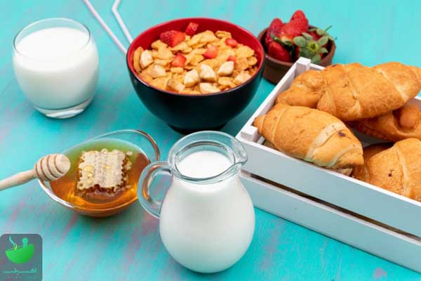 خواص شیر و نان در سلامتی